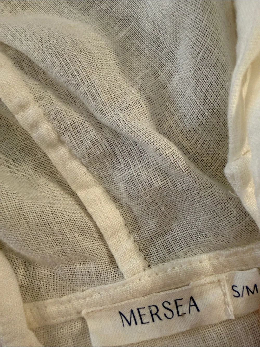 Mersea Hermosa Linen Hoodie Tunic - Picture 2 of 6